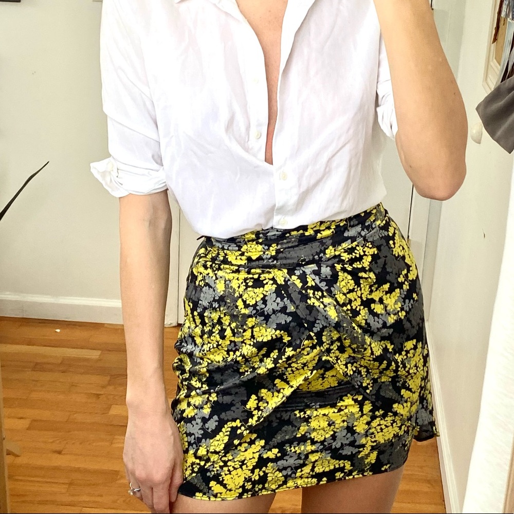 Floral Mini Skirt